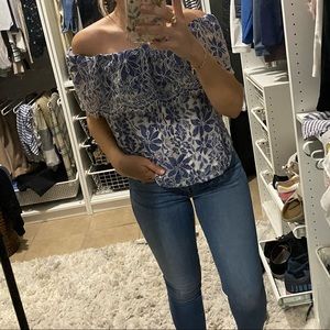 Nordstrom- Off the shoulder top